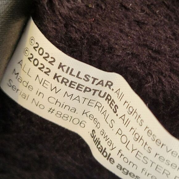 KILLSTAR KREEPTURES 2022 TWITCH & SWITCH LIMITED EDITION Plush Collectible - Picture 11 of 11